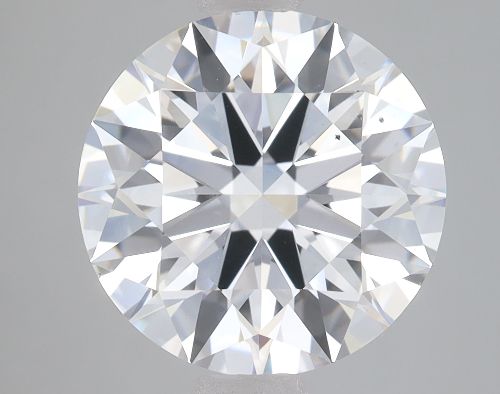 3.04ct D VS2 Rare Carat Ideal Cut Round Lab Grown Diamond