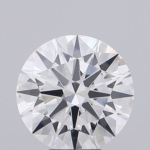 6.22ct F VVS2 Rare Carat Ideal Cut Round Lab Grown Diamond