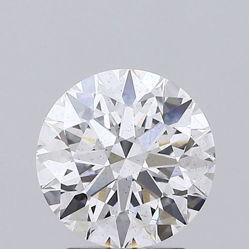 2.13ct F SI1 Rare Carat Ideal Cut Round Lab Grown Diamond