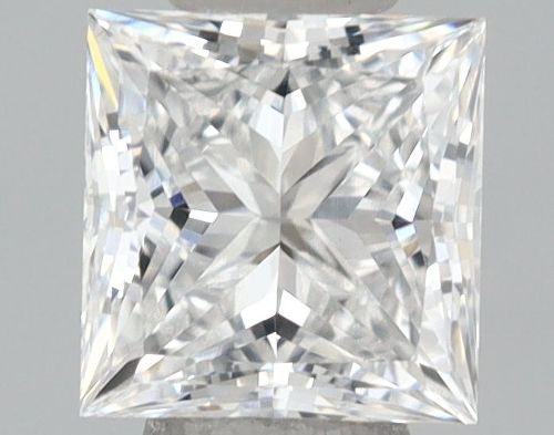 0.51ct E VVS2 Very Good Cut Princess Lab Grown Diamond