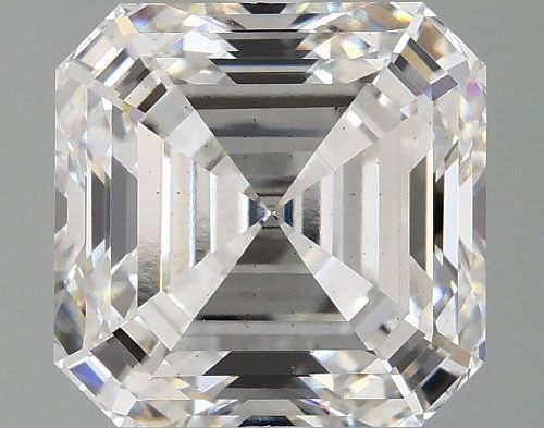 4.02ct G VS2 Rare Carat Ideal Cut Asscher Lab Grown Diamond