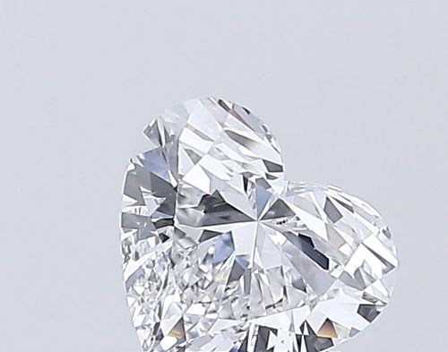 0.87ct D VVS1 Rare Carat Ideal Cut Heart Lab Grown Diamond