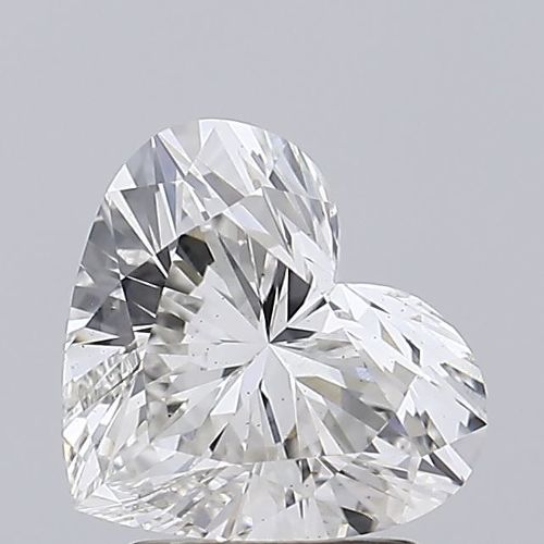 2.08ct G VS2 Rare Carat Ideal Cut Heart Lab Grown Diamond