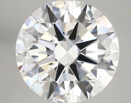 6.04ct F VVS2 Excellent Cut Round Lab Grown Diamond