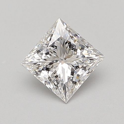 0.78ct D VS1 Very Good Cut Princess Lab Grown Diamond