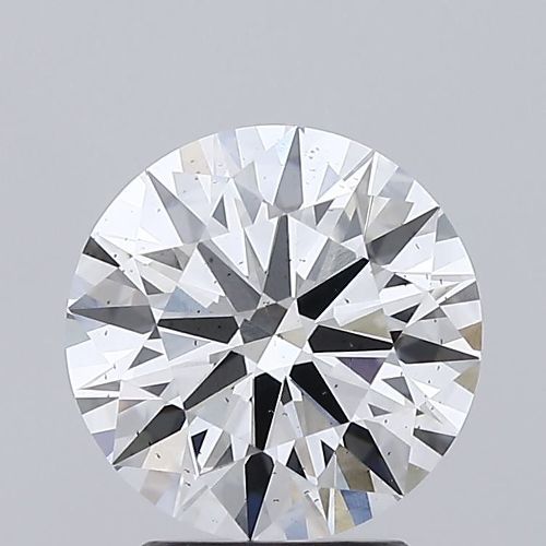 2.60ct G SI1 Rare Carat Ideal Cut Round Lab Grown Diamond