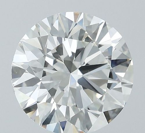 2.69ct H VVS2 Ideal Cut Round Lab Grown Diamond