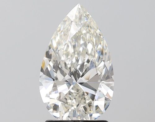 2.01ct H VS1 Excellent Cut Pear Lab Grown Diamond