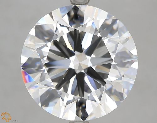 7.01ct F VS1 Rare Carat Ideal Cut Round Lab Grown Diamond