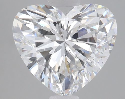 2.11ct F VS2 Excellent Cut Heart Lab Grown Diamond