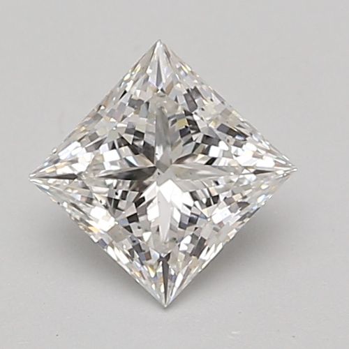 1.09ct F SI1 Very Good Cut Princess Lab Grown Diamond