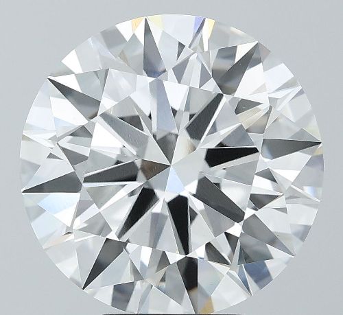 6.63ct F VVS2 Ideal Cut Round Lab Grown Diamond