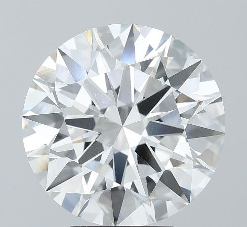 5.51ct F VVS2 Ideal Cut Round Lab Grown Diamond