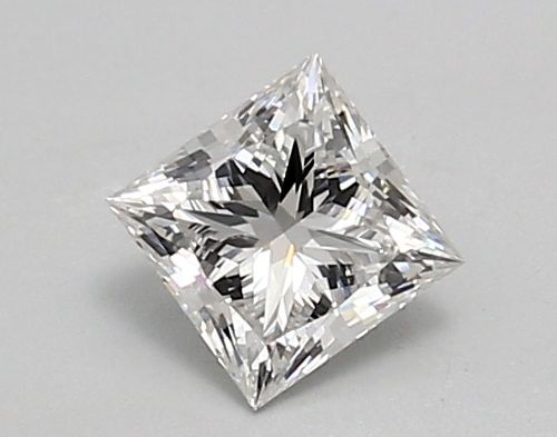 0.86ct E VVS2 Excellent Cut Princess Lab Grown Diamond