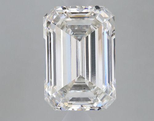 3.17ct H VS1 Excellent Cut Emerald Lab Grown Diamond