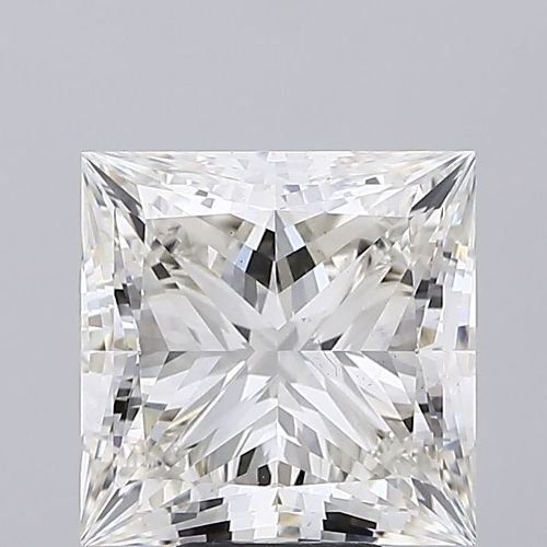 7.05ct H VS1 Rare Carat Ideal Cut Princess Lab Grown Diamond