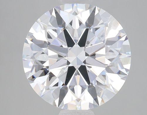 2.55ct E SI2 Ideal Cut Round Lab Grown Diamond