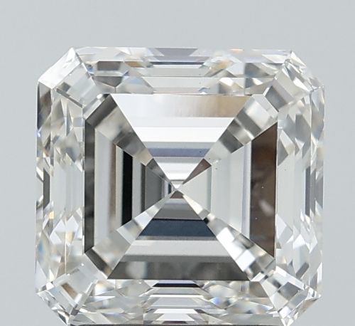 3.09ct H VS1 Very Good Cut Asscher Lab Grown Diamond