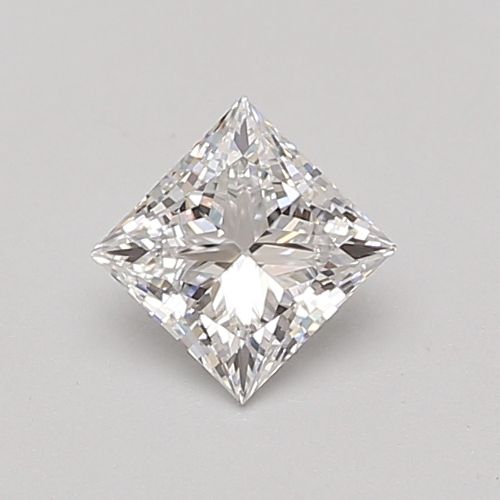 0.74ct D VS1 Excellent Cut Princess Lab Grown Diamond