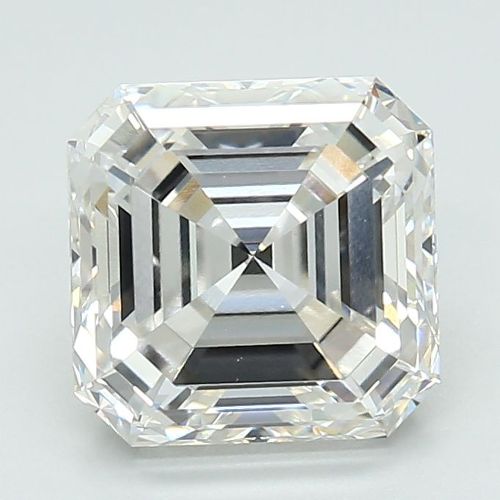 2.57ct F VVS2 Excellent Cut Asscher Lab Grown Diamond