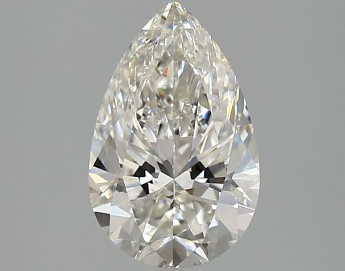 2.06ct H VS1 Excellent Cut Pear Lab Grown Diamond