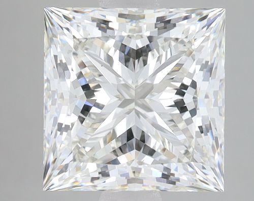 3.73ct H VS1 Excellent Cut Princess Lab Grown Diamond