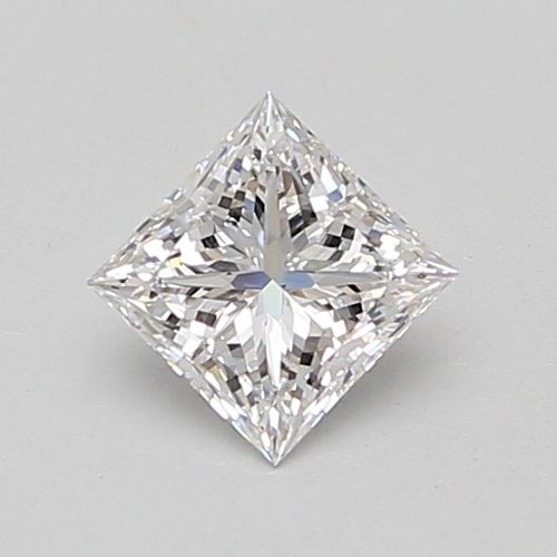 0.72ct D VS2 Excellent Cut Princess Lab Grown Diamond