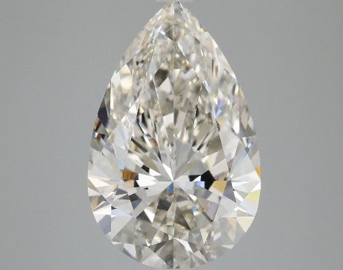 5.07ct H VS2 Excellent Cut Pear Lab Grown Diamond