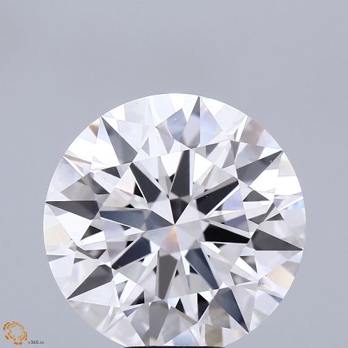 8.03ct D VS1 Rare Carat Ideal Cut Round Lab Grown Diamond