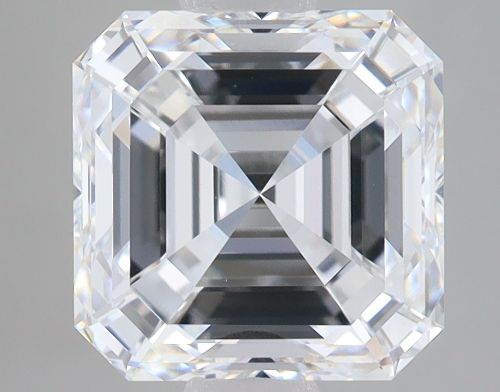 2.58ct D VVS2 Excellent Cut Asscher Lab Grown Diamond