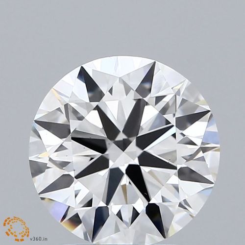 2.47ct G VS2 Excellent Cut Round Lab Grown Diamond