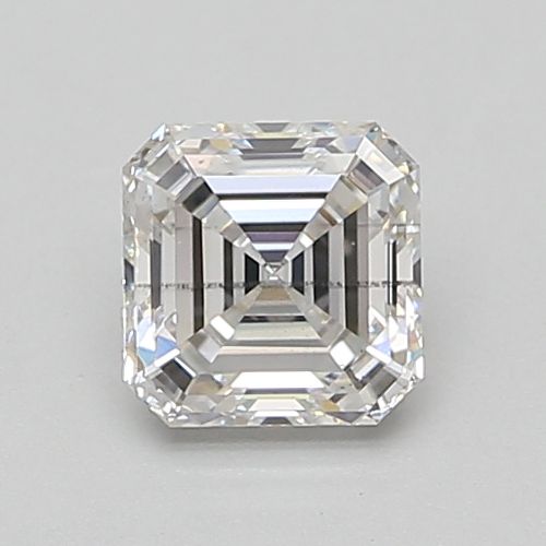 1.05ct F SI1 Excellent Cut Asscher Lab Grown Diamond