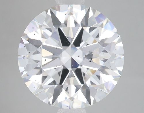 4.50ct F SI2 Rare Carat Ideal Cut Round Lab Grown Diamond