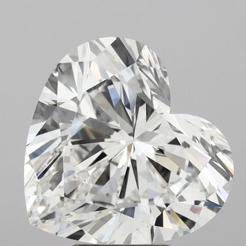 5.46ct E VS1 Rare Carat Ideal Cut Heart Lab Grown Diamond