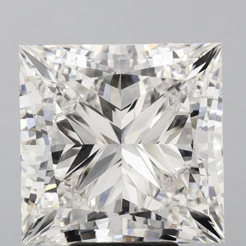 8.04ct G VS2 Rare Carat Ideal Cut Princess Lab Grown Diamond