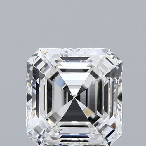 2.56ct E VVS2 Very Good Cut Asscher Lab Grown Diamond