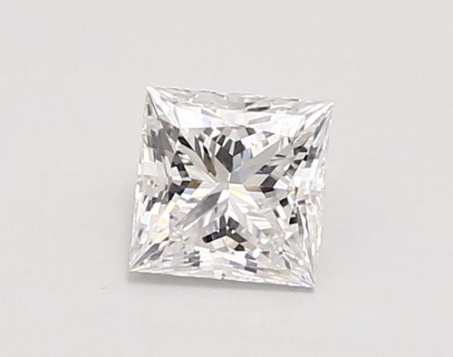 0.89ct D VVS2 Excellent Cut Princess Lab Grown Diamond