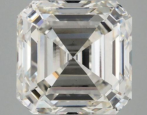 4.08ct H VS2 Excellent Cut Asscher Lab Grown Diamond