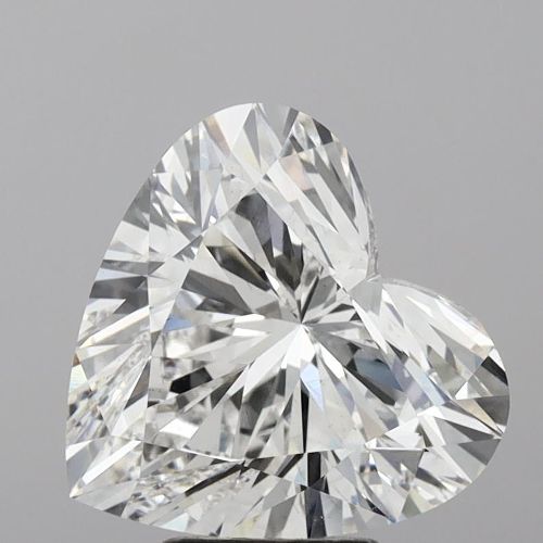 7.29ct E VS2 Rare Carat Ideal Cut Heart Lab Grown Diamond