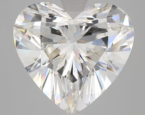 6.96ct G VS2 Rare Carat Ideal Cut Heart Lab Grown Diamond