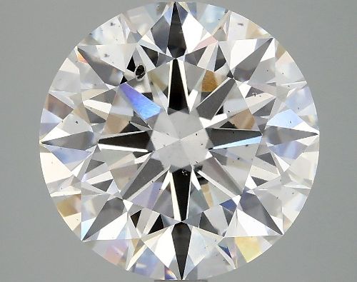 5.10ct F SI1 Rare Carat Ideal Cut Round Lab Grown Diamond