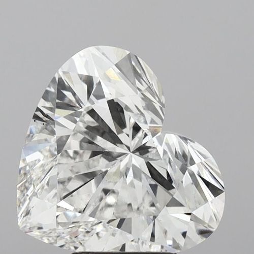 5.18ct E VS2 Rare Carat Ideal Cut Heart Lab Grown Diamond