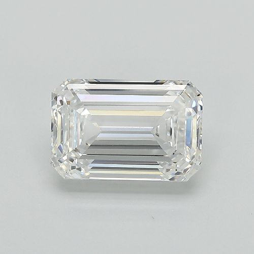 12.20ct E VVS2 Very Good Cut Emerald Lab Grown Diamond