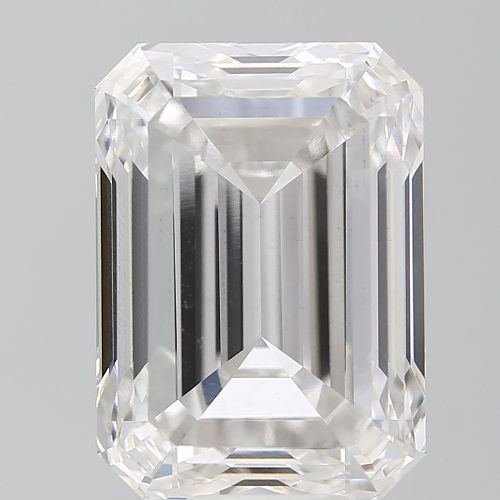 15.03ct F VS1 Rare Carat Ideal Cut Emerald Lab Grown Diamond
