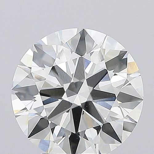 5.06ct I VVS2 Rare Carat Ideal Cut Round Lab Grown Diamond