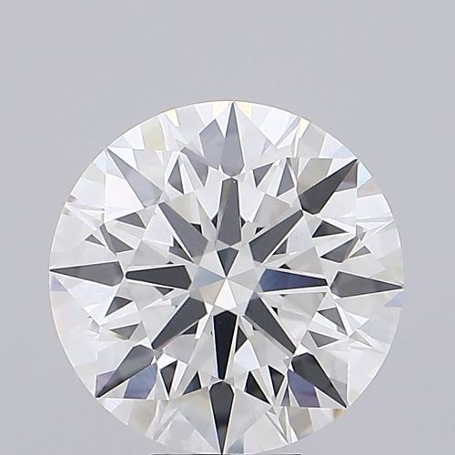 8.05ct F VVS2 Ideal Cut Round Lab Grown Diamond