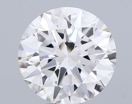 5.02ct H VS2 Excellent Cut Round Lab Grown Diamond