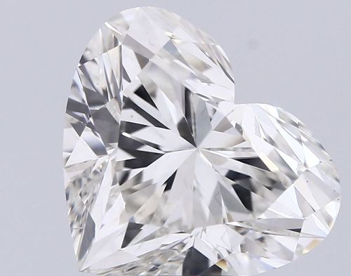 5.02ct G VS1 Rare Carat Ideal Cut Heart Lab Grown Diamond