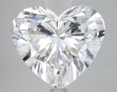 5.09ct F VS1 Excellent Cut Heart Lab Grown Diamond