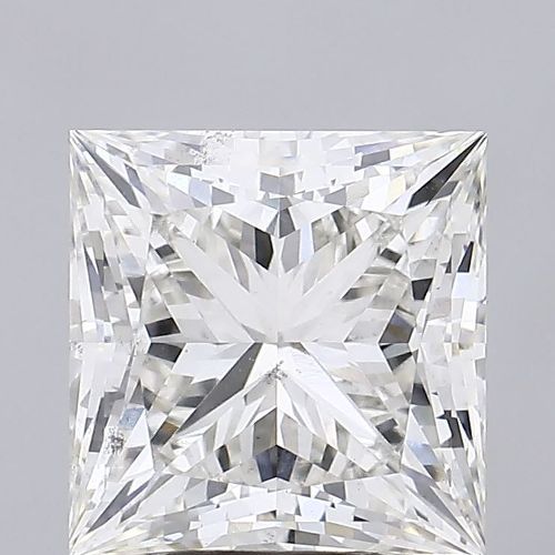 6.14ct G VS2 Rare Carat Ideal Cut Princess Lab Grown Diamond